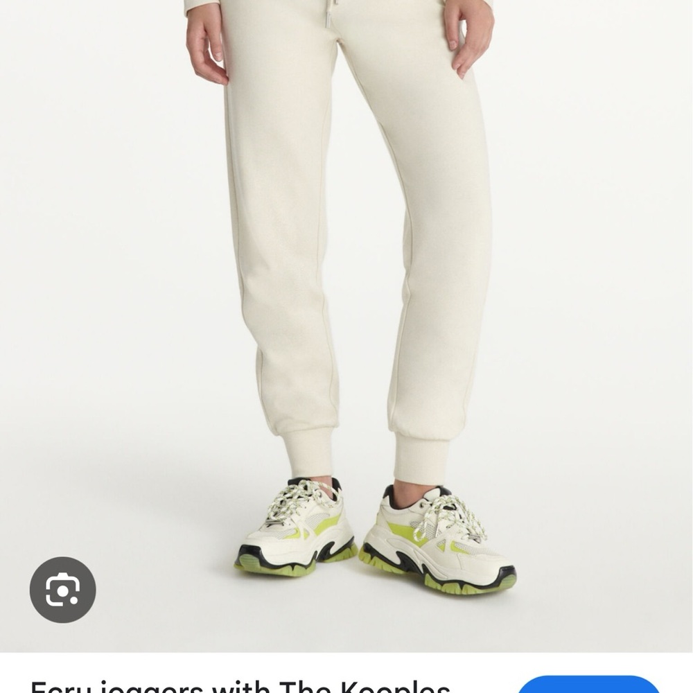 The Kooples Cream Joggers